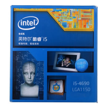 京聰商城英特爾（Intel）酷睿四核 i5-4690 1150接口 盒裝CPU處理器總代理批發(fā)