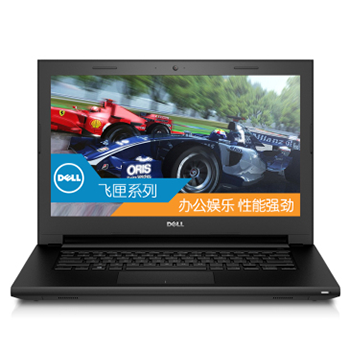 京聰商城戴爾（DELL）靈越 飛匣3000系列Ins14CR-4528R 14英寸筆記本電腦（i5-5200U 4G 500G GT820M 2G獨顯 Win8）紅總代理批發