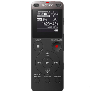 京聰商城索尼（SONY）ICD-UX560F 數碼錄音棒 商務語言好幫手 4GB容量 黑總代理批發